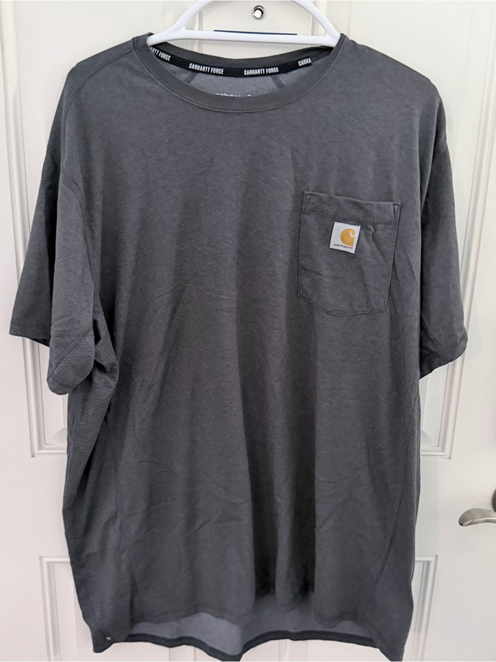 Carhartt Force Shirt XL | Gray Pocket Relaxed Fit